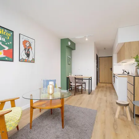 Апартаменты Ap With A Balcony- Podgorze- Kalwaryjska 34 *